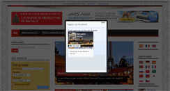 Desktop Screenshot of natale-mercatini.it